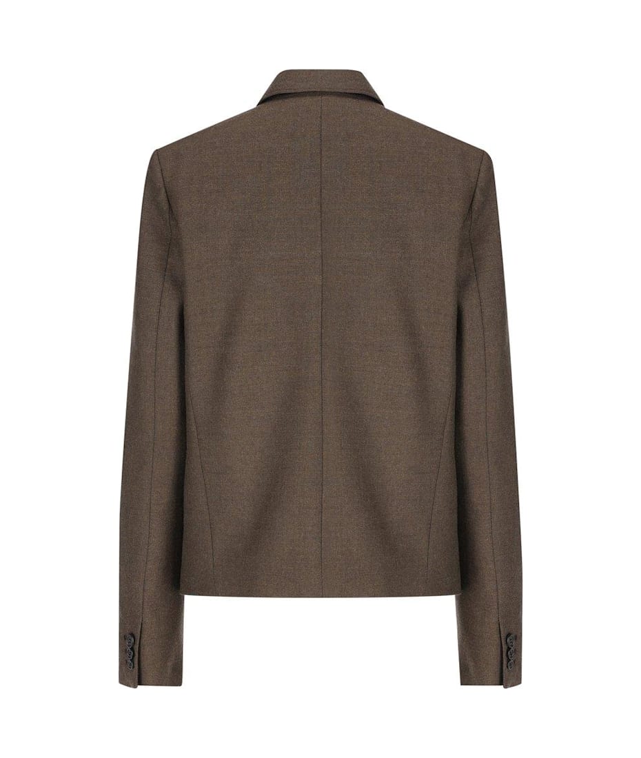 ジャケット LOEWE FW24 Melange twill blazer (S540Y03XAO 6675) Loewe Mélange twill blazer available on julian-fashion.com