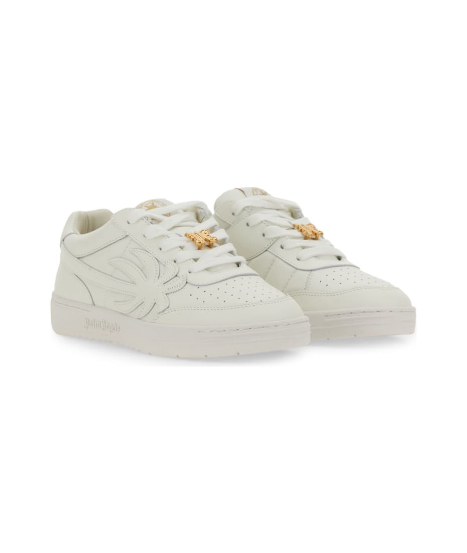 スニーカー Palm Angels \"PALM BEACH\" SNEAKER (PMIA097_S24LEA0010100) Palm Angels Palm Beach University Sneakers | White | FARFETCH
