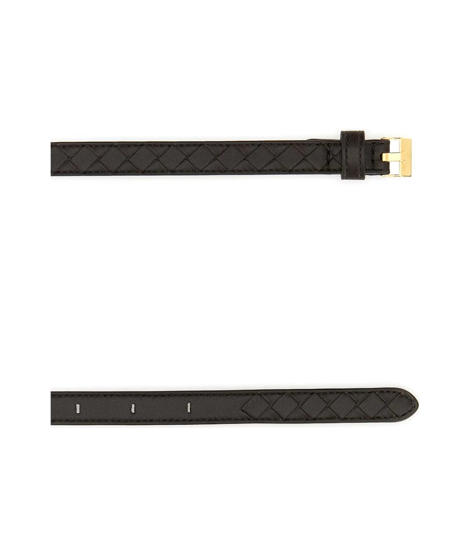 ベルト Bottega Veneta Dark Brown Leather Watch Belt Bottega Veneta Dark Brown Leather Watch Belt | italist