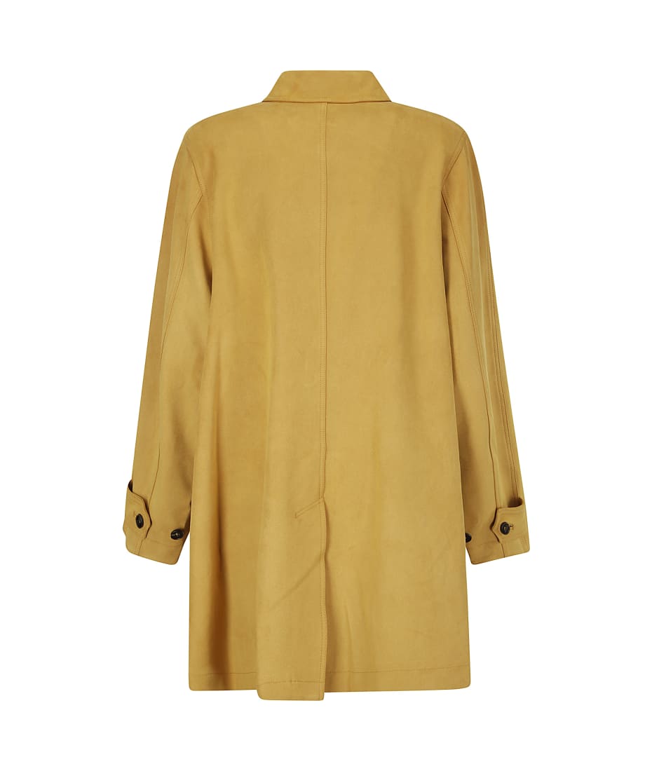 [LOW CLASSIC] / ☆ 24FW SUEDE HALF COAT / PURPLE LOW CLASSIC] / ☆ 24FW SUEDE HALF COAT / PURPLE
