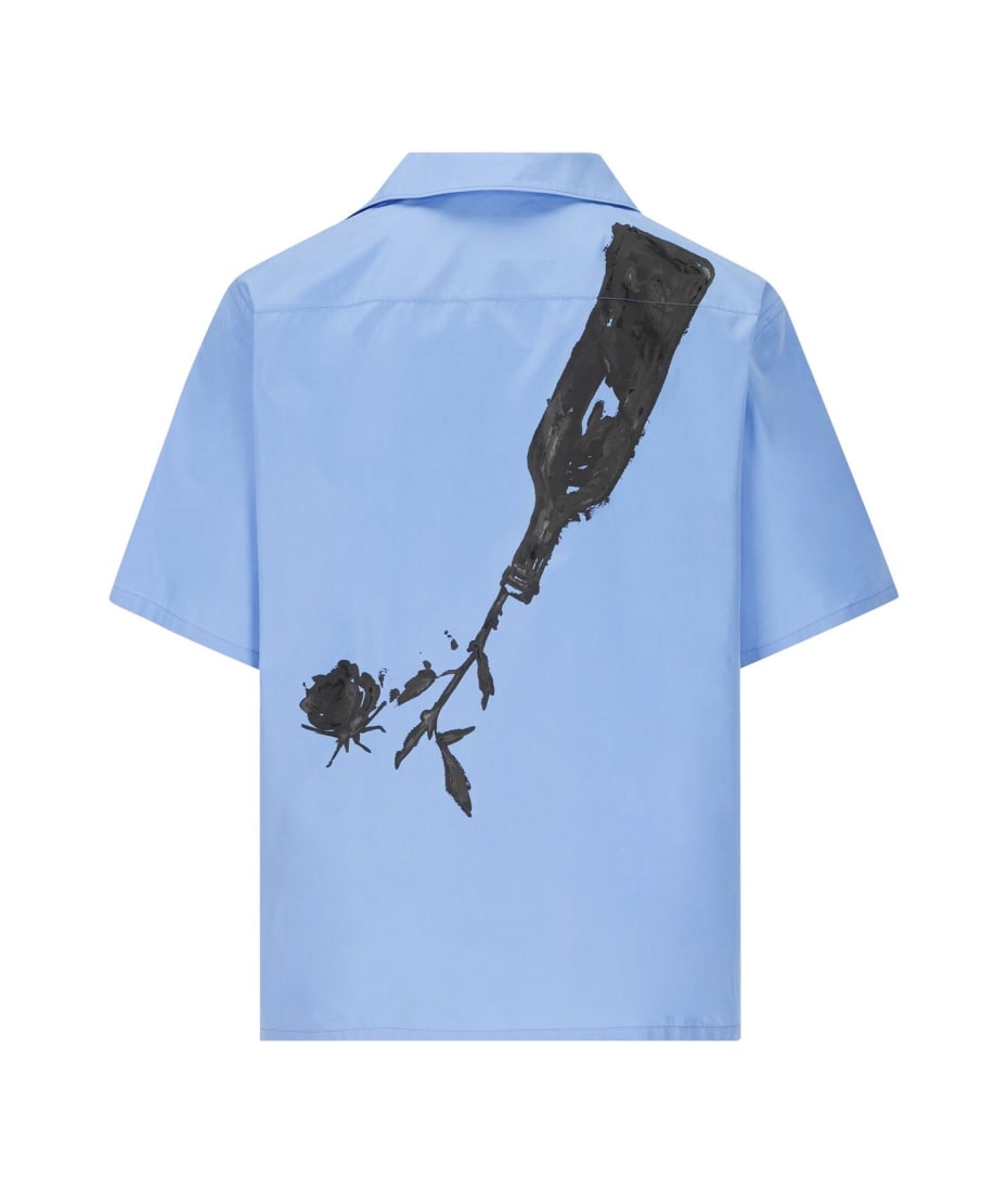 【関税&送料込】Prada Printed Cotton T-Shirt Prada Printed Cotton T-shirt | italist