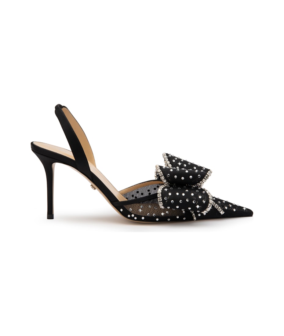 サンダル・ミュール Mach & Mach Sandal With Heel And llic Decoration Mach & Mach Heel Sandals | italist