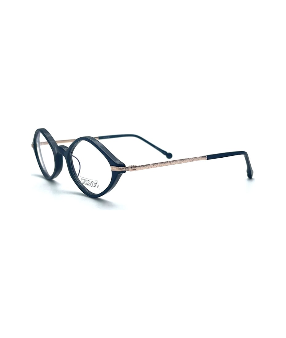 メガネ MATSUDA Matsuda - M2066.RX - caramel brushed gold cle Matsuda - M2066 Eyeglasses | Specs Collective