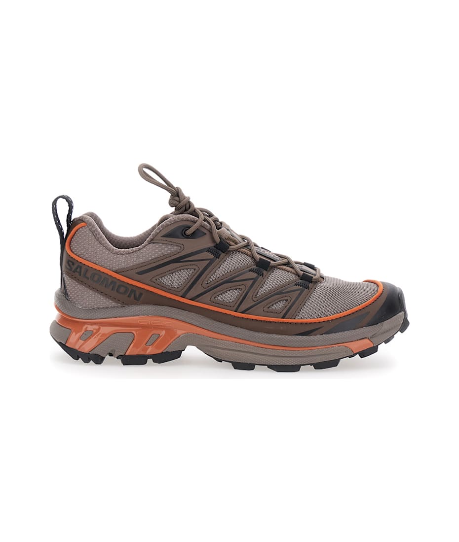 Salomon 'xt-6 Expanse' Brown Sneakers With Logo Applied On The