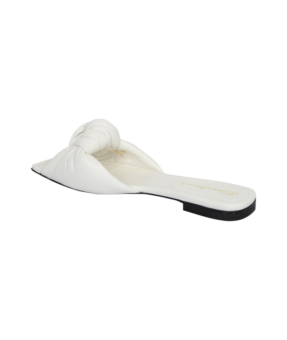 サンダル・ミュール Santoni Laminated Nappa Mule Sandals Santoni Laminated Nappa Mule Sandals (SANTONI/サンダル