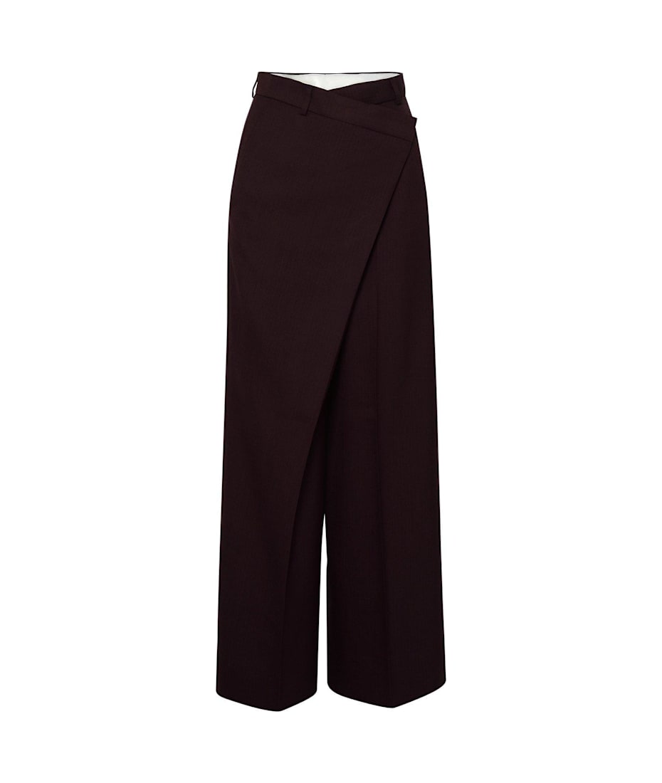 Acne Studios Wrap Wide-leg Pants | italist