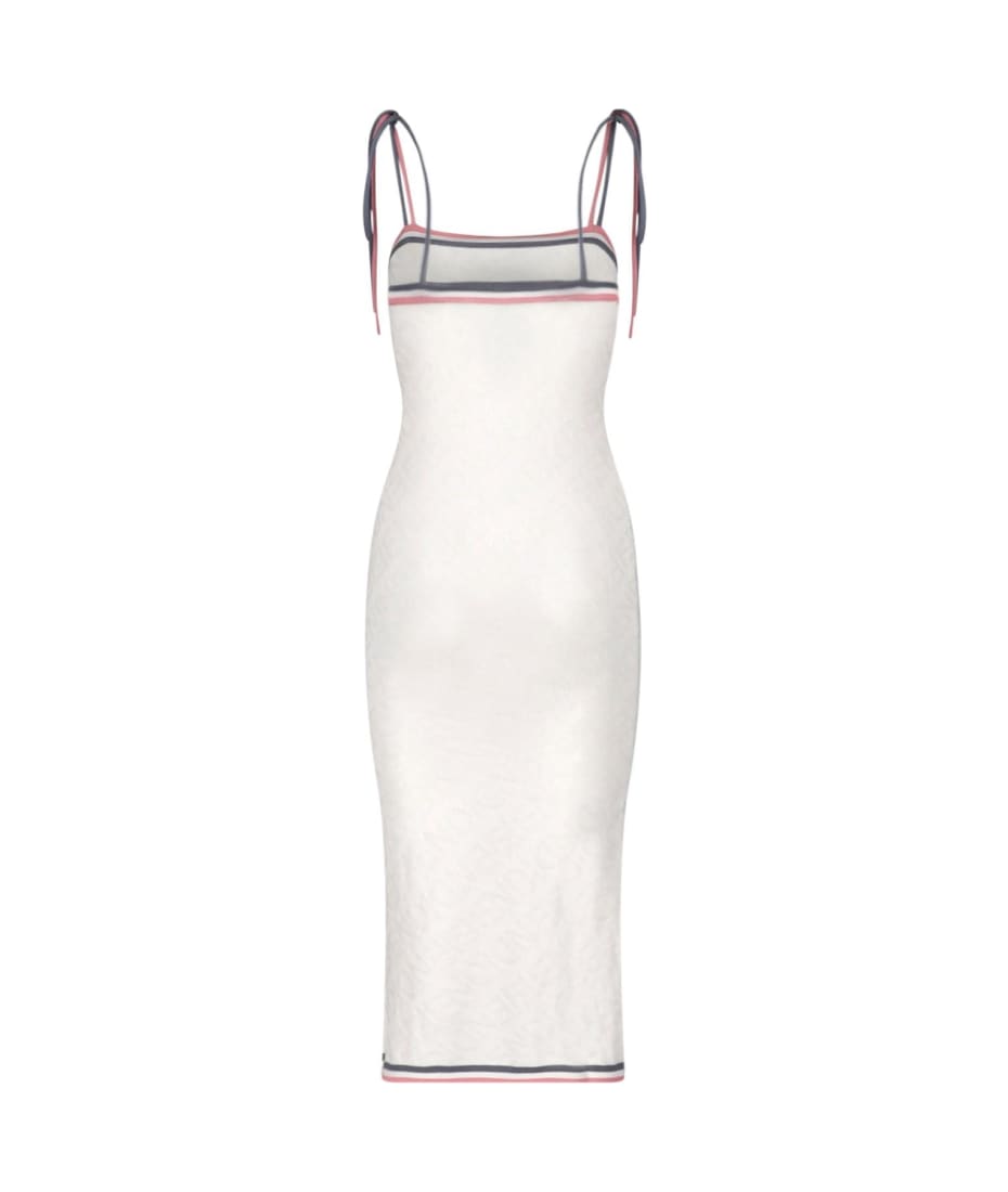 【送料&関税込】Fendi Ivory Viscose Blend Dress Fendi Ivory Viscose Blend Dress | italist