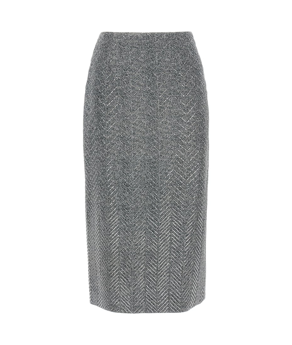 スカート ERMANNO SCERVINO Rhinestone skirt (D472O303CTUIW S4706) Ermanno Scervino Rhinestone Skirt | italist