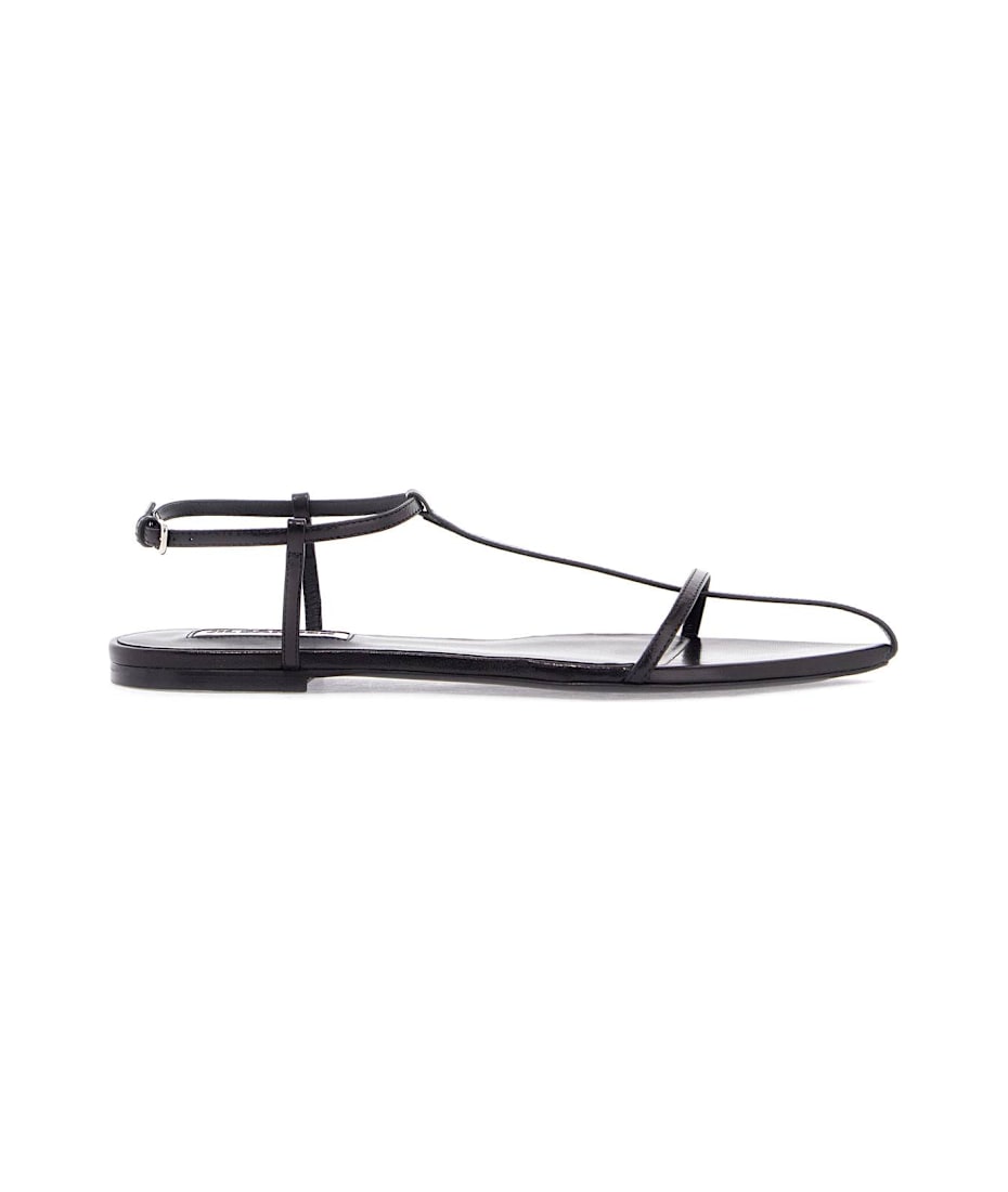 Jil Sander New Tripon Leather Sandals For Men | italist