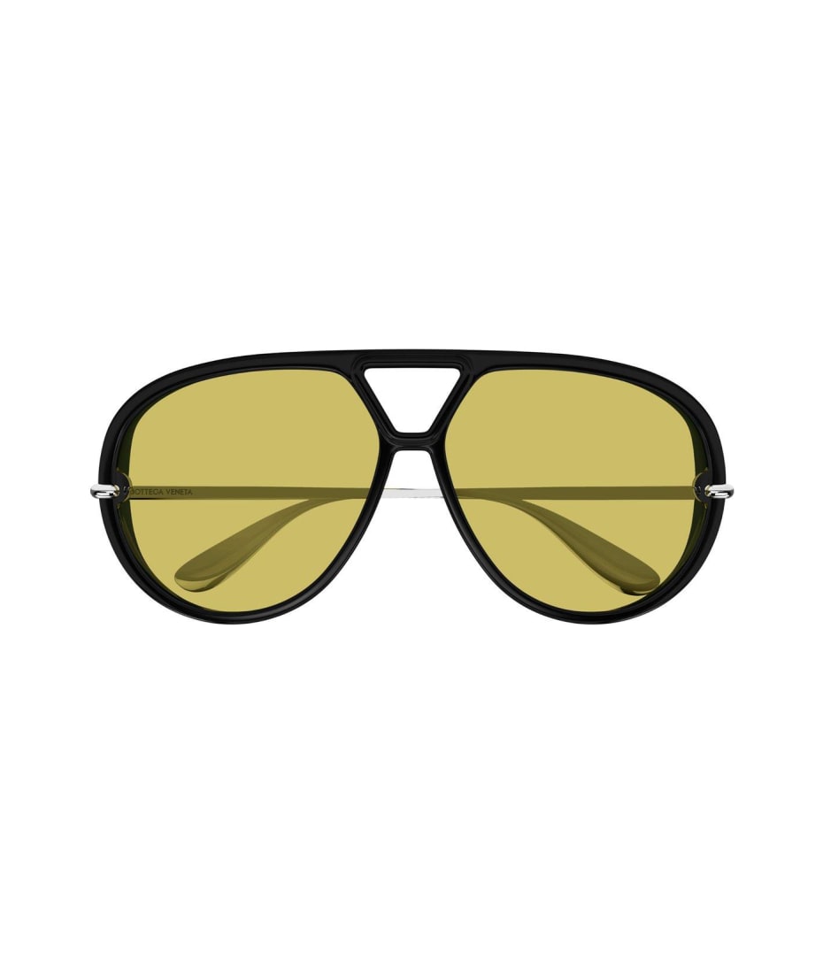 【BOTTEAGA】アイウェア アビエイター サングラス Bottega Veneta Eyewear Aviator Frame Sunglasses | italist