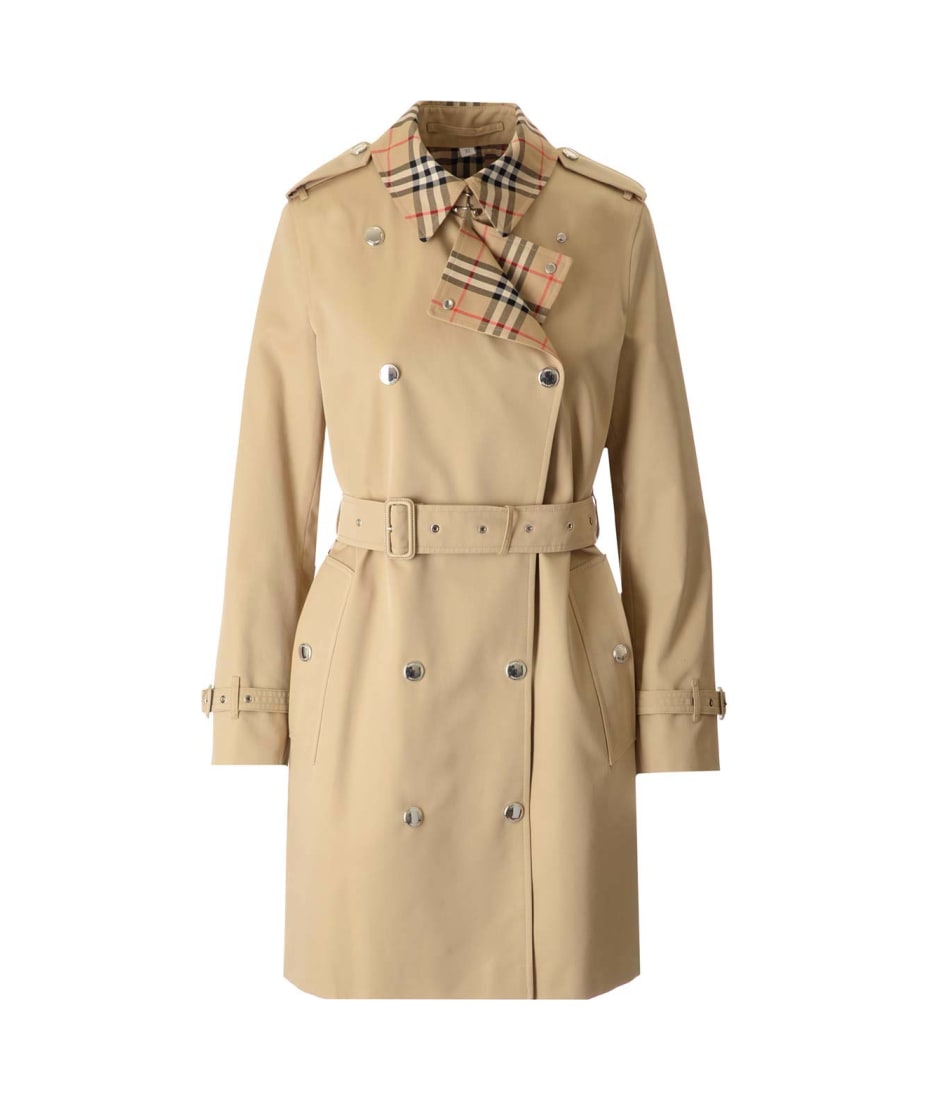 Burberry Gabardine Trench Coat | italist