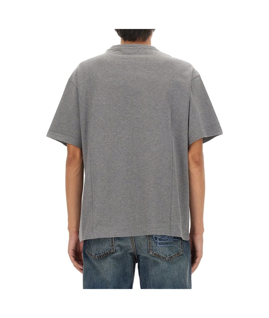 Etro T-shirt With Pegasus Embroidery | italist