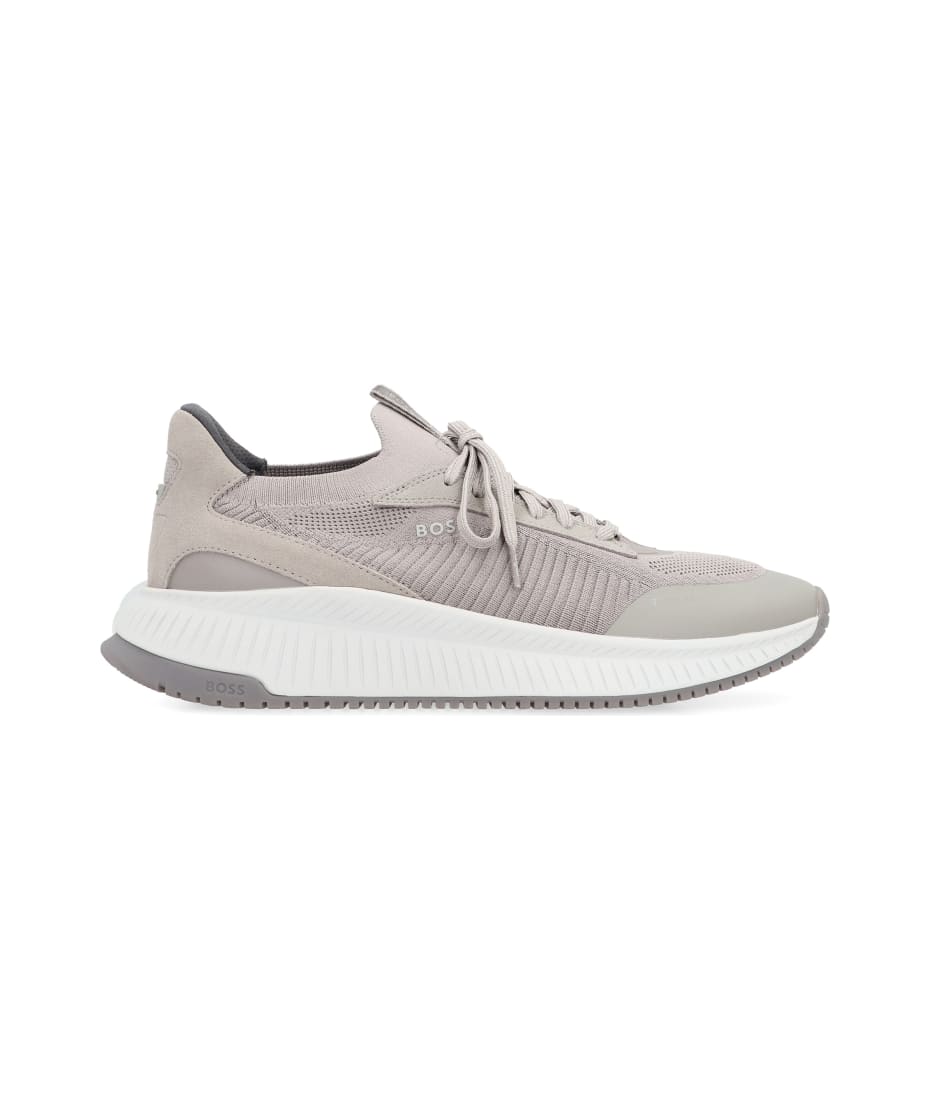 【送料&関税込】Hugo Boss Sock Fabric Low-top Sneakers Hugo Boss Boss Sock Fabric Low-top Sneakers In Grey | ModeSens