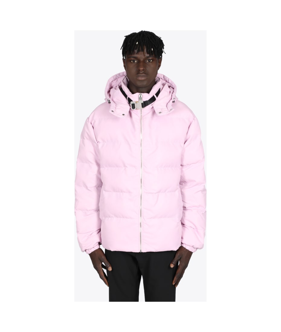 ALYX ダウンジャケット ピンク Lサイズ 1017 ALYX 9SM Puffer Jacket Pink nylon puffer jacket with