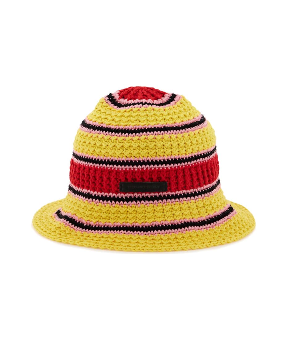 ハット Stella McCartney CROCHET BUCKET HAT (7V0043_WP01643000) Stella McCartney Crochet Bucket Hat | italist