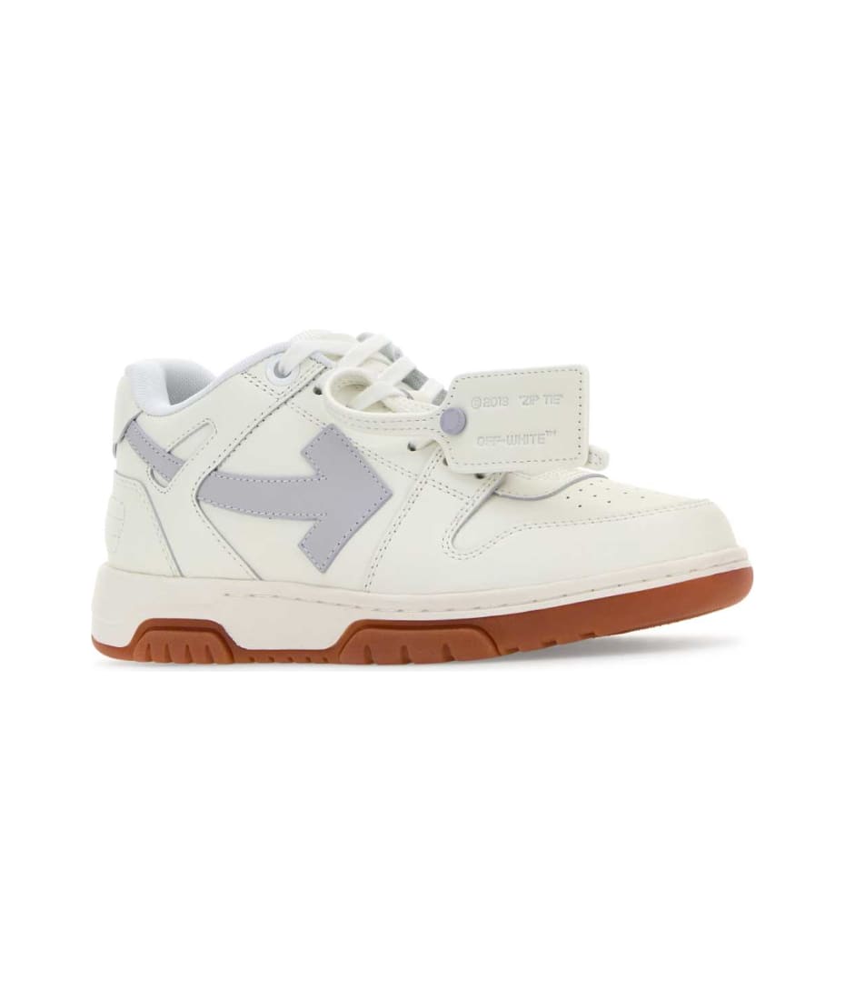 Off-White Two-tone Leather Out Of Office Sneakers | italist
