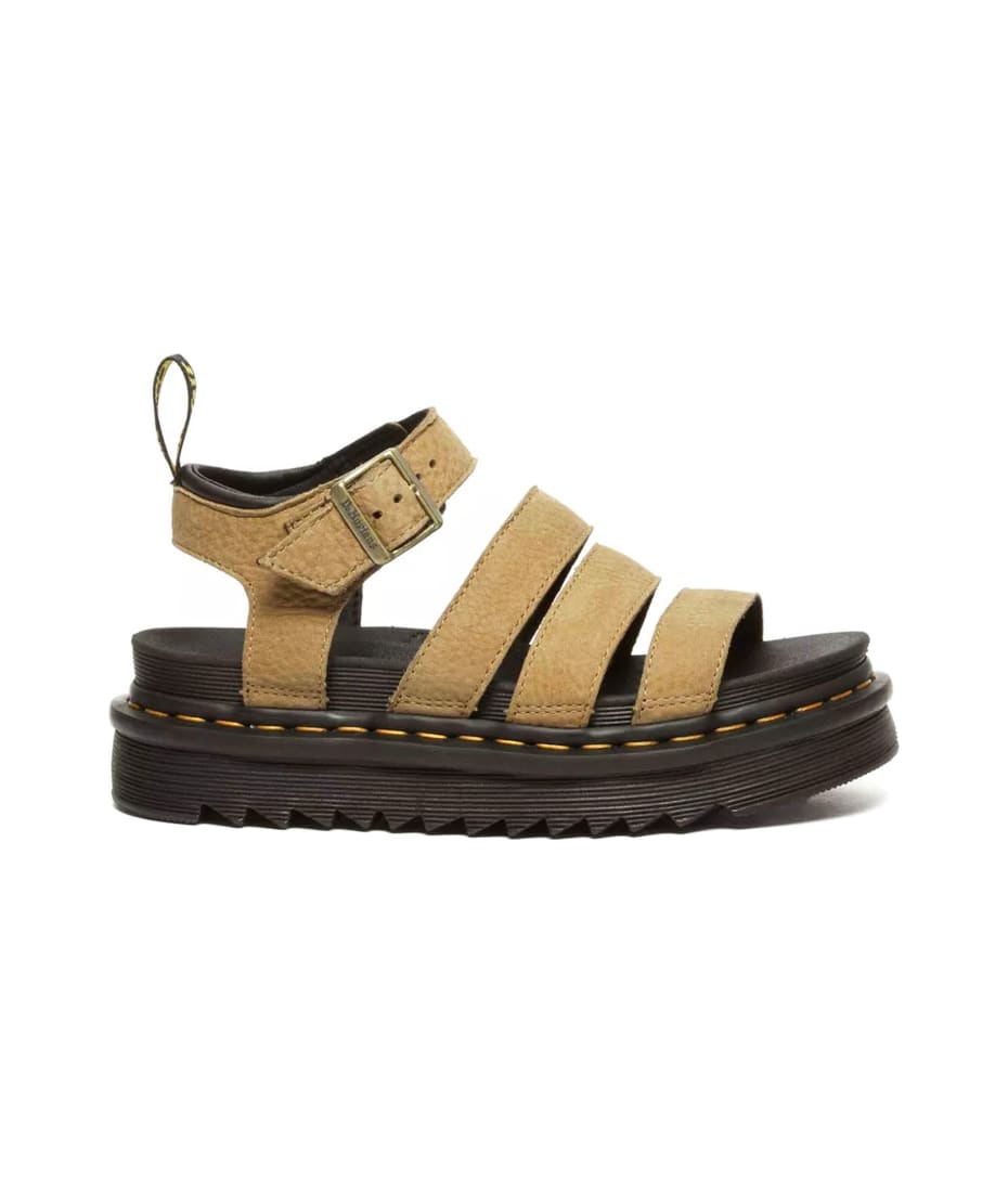 Dr Martens★BLAIRE TUMBLED NUBUCK LEATHER★SAVANNAH TAN Dr. Martens Blaire Savannah Tan Tumbled Nubuck Beige - Free