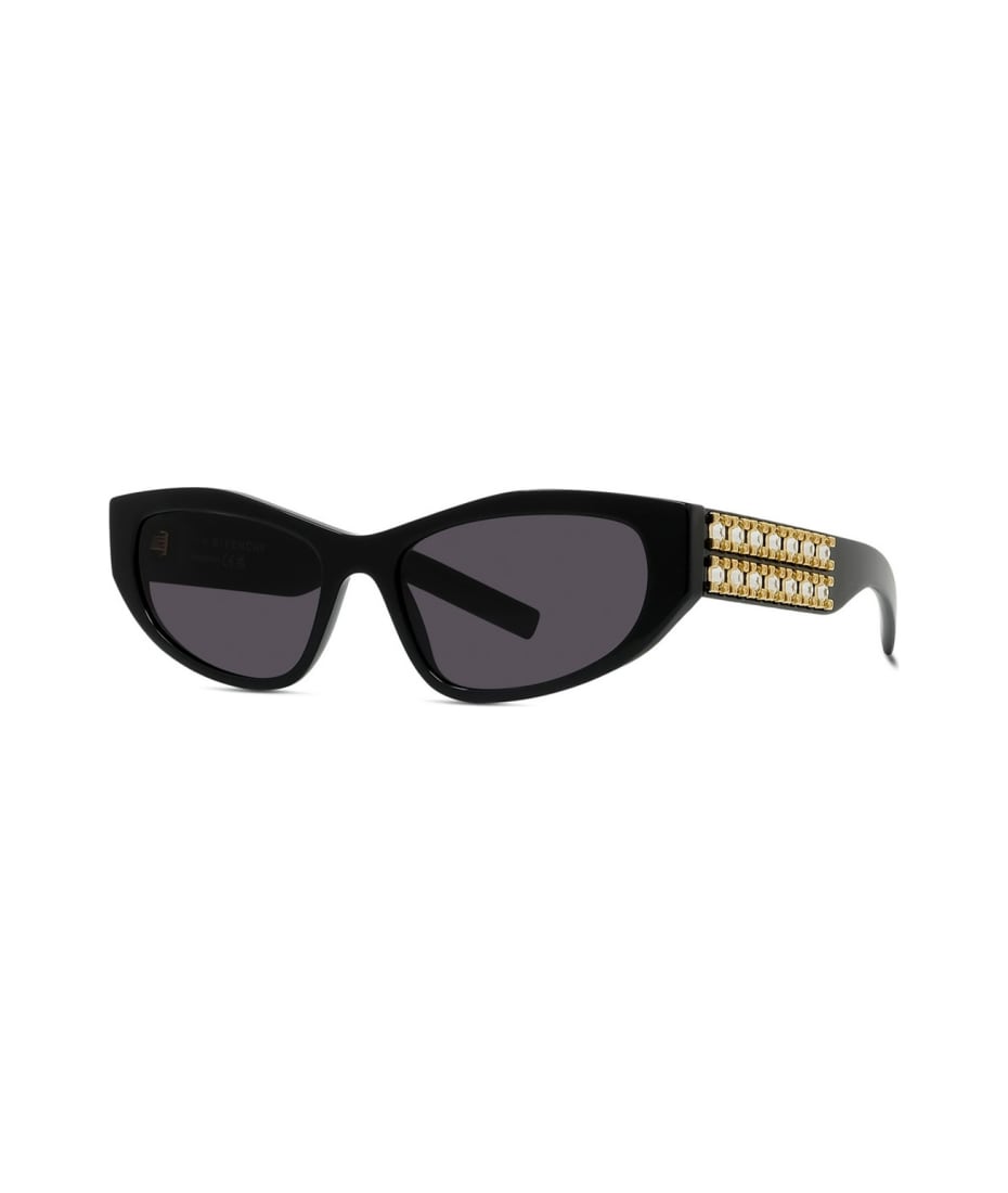 Givenchy Eyewear Gv40078i Plumeties 01a Black Sunglasses Women