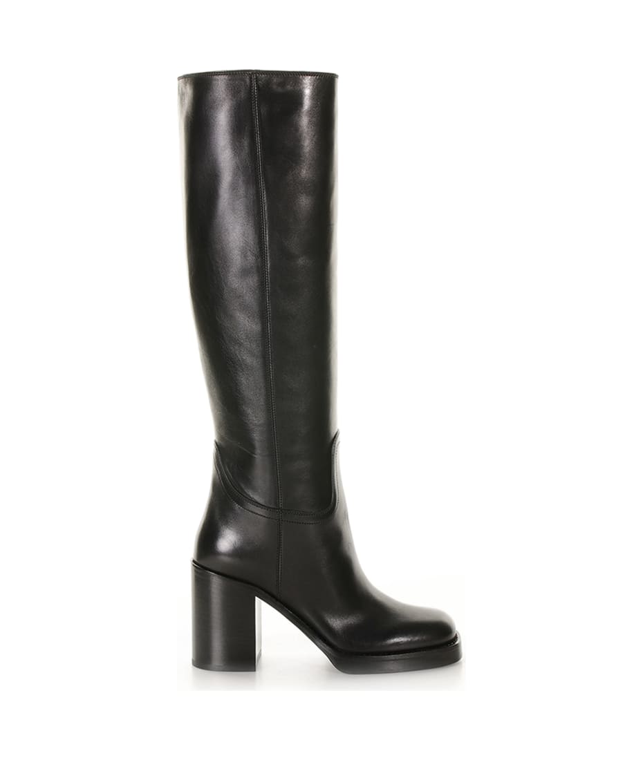 Prada Leather Boots | italist