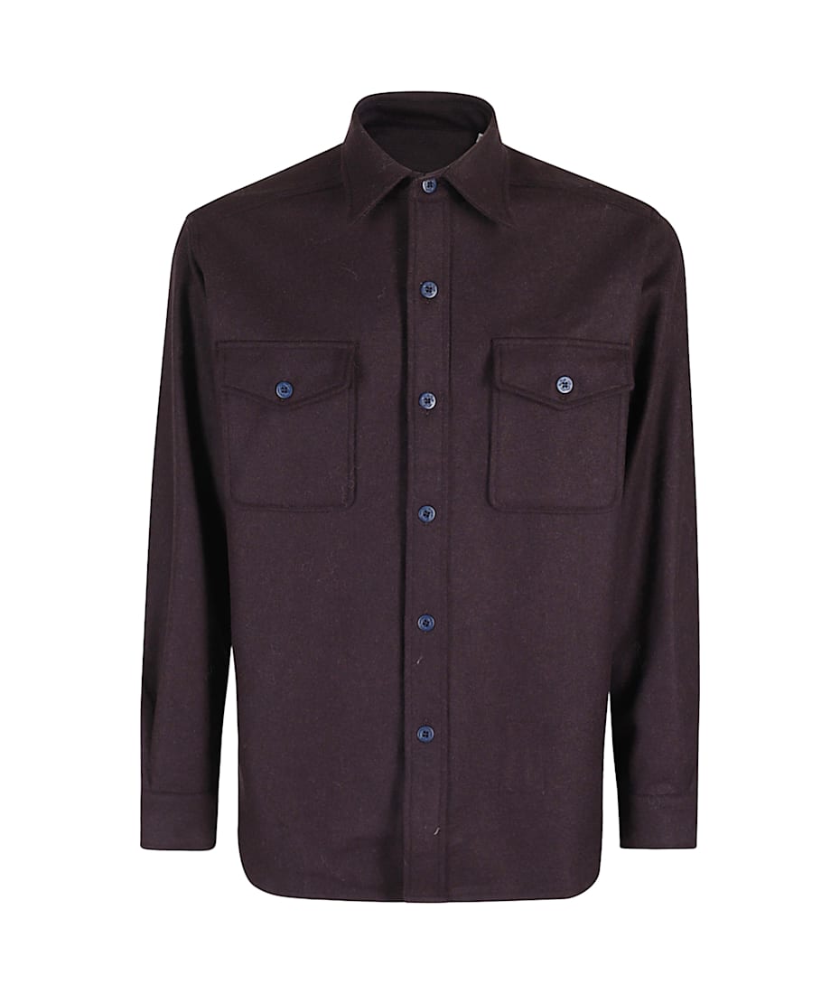 Tシャツ・カットソー FORTELA FW24 'Monika' overshirt (WMONIKAMA404 GRE) Fortela Monika Overshirt - Green - Women | WMONIKAMA404GRE