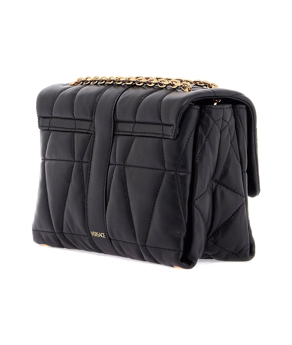 【関税＆送料込み】Versace Kleio Shoulder Bag Embellished Kleio Shoulder Bag Blue | VERSACE US