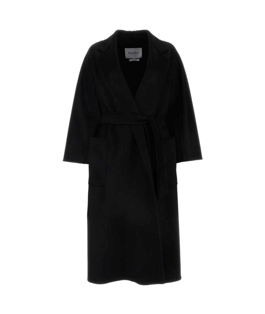 Max Mara Black Cashmere Ludmilla Coat | italist