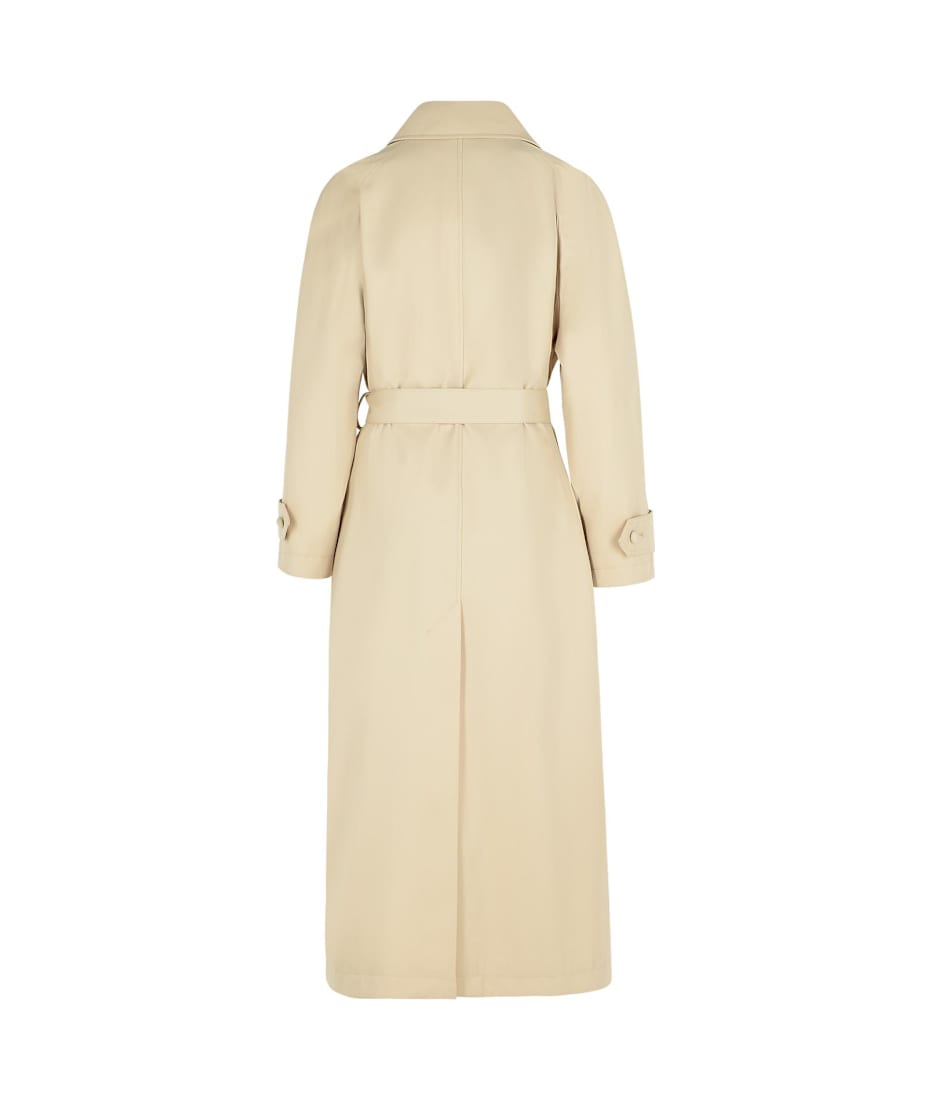 トレンチコート Dolce & Gabbana Over' Beige Polyester Blend Trench Coat Dolce & Gabbana 'over' Beige Polyester Blend Trench Coat