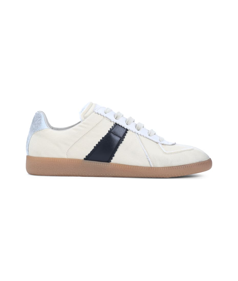 スニーカー Maison Margiela REPLICA SNEAKERS Maison Margiela Replica Patent Leather Low Top Sneaker
