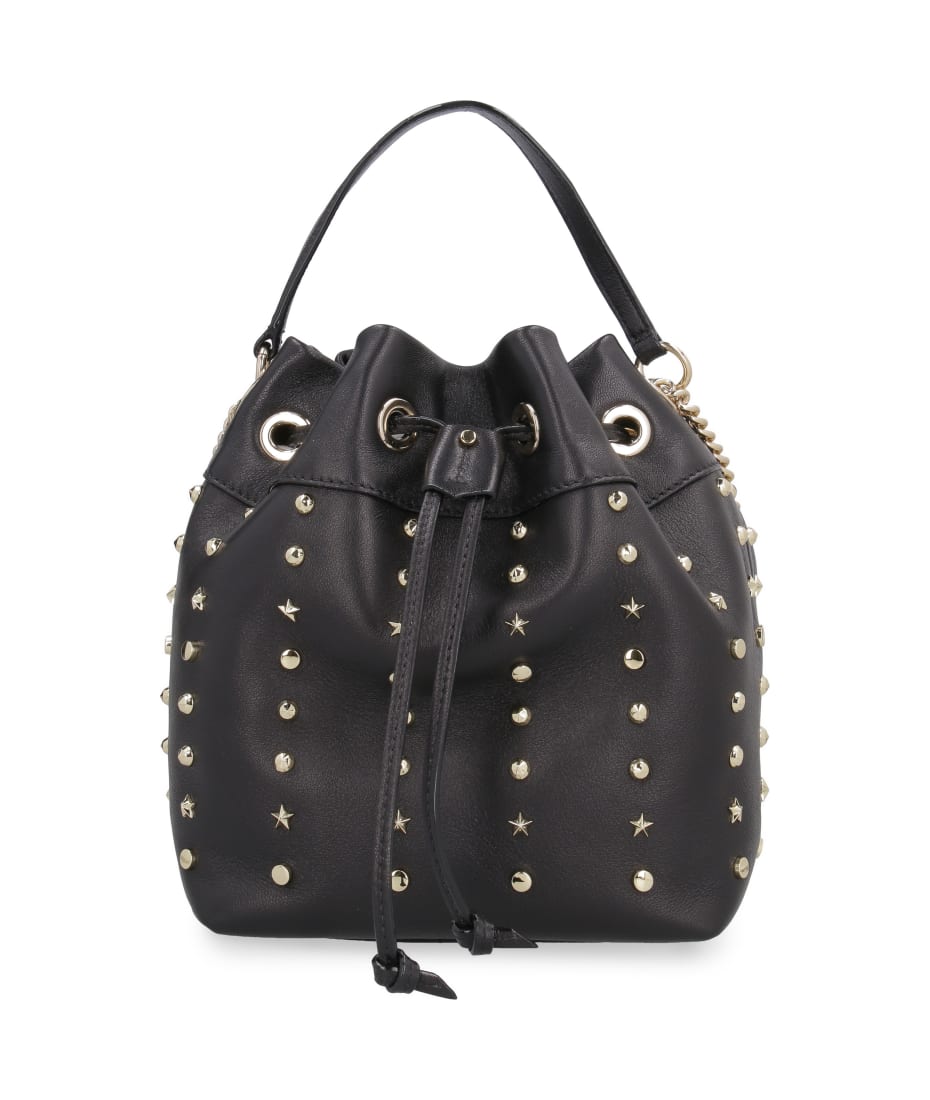 Jimmy Choo Juno Leather Bucket Bag | italist