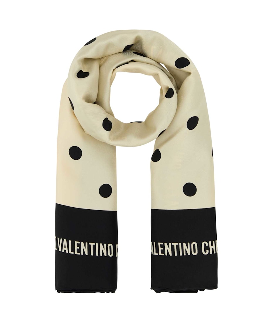 スカーフ VALENTINO FW25 Printed silk foulard (7W2EI114PGX CF3) Valentino Garavani Printed Silk Foulard | italist
