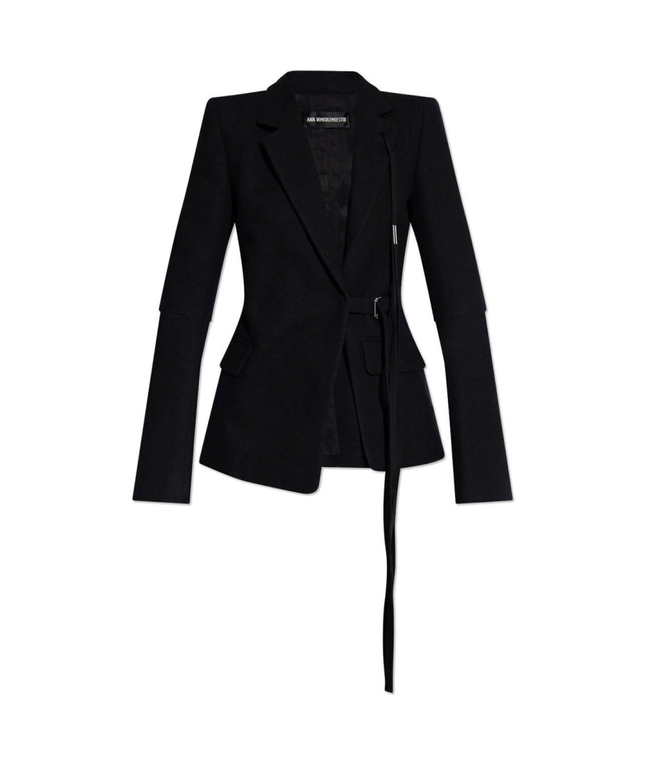 ジャケット・アウター Ann Demeulemeester asymmetry jacket Item Introduction] Ann Demeulemeester 2025SS Asymmetric tailored