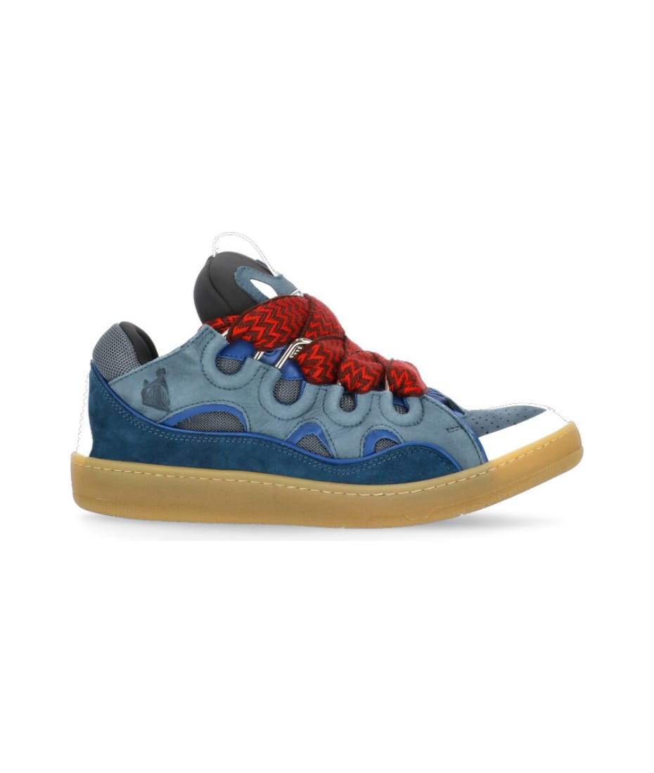 Curb Sneakers In Denim | Lanvin