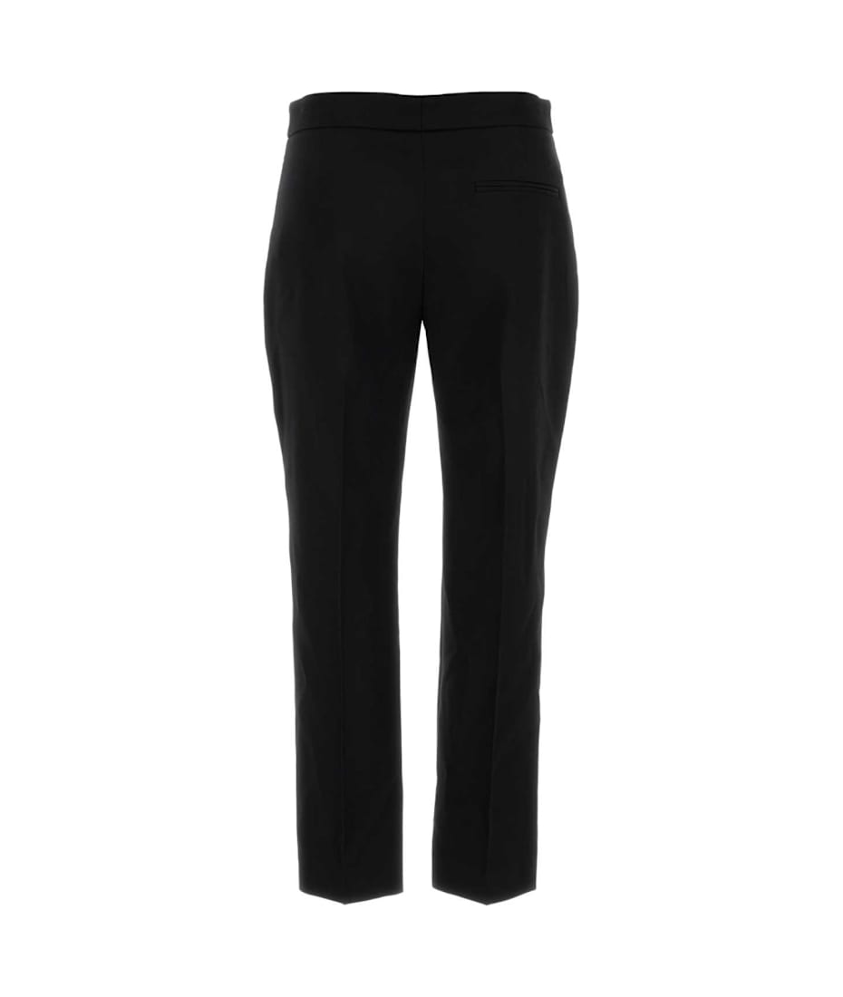パンツ alexander mcqueen FW25 Black wool pant (830041QJAAC 1000) Alexander McQueen Black Wool Pant | italist