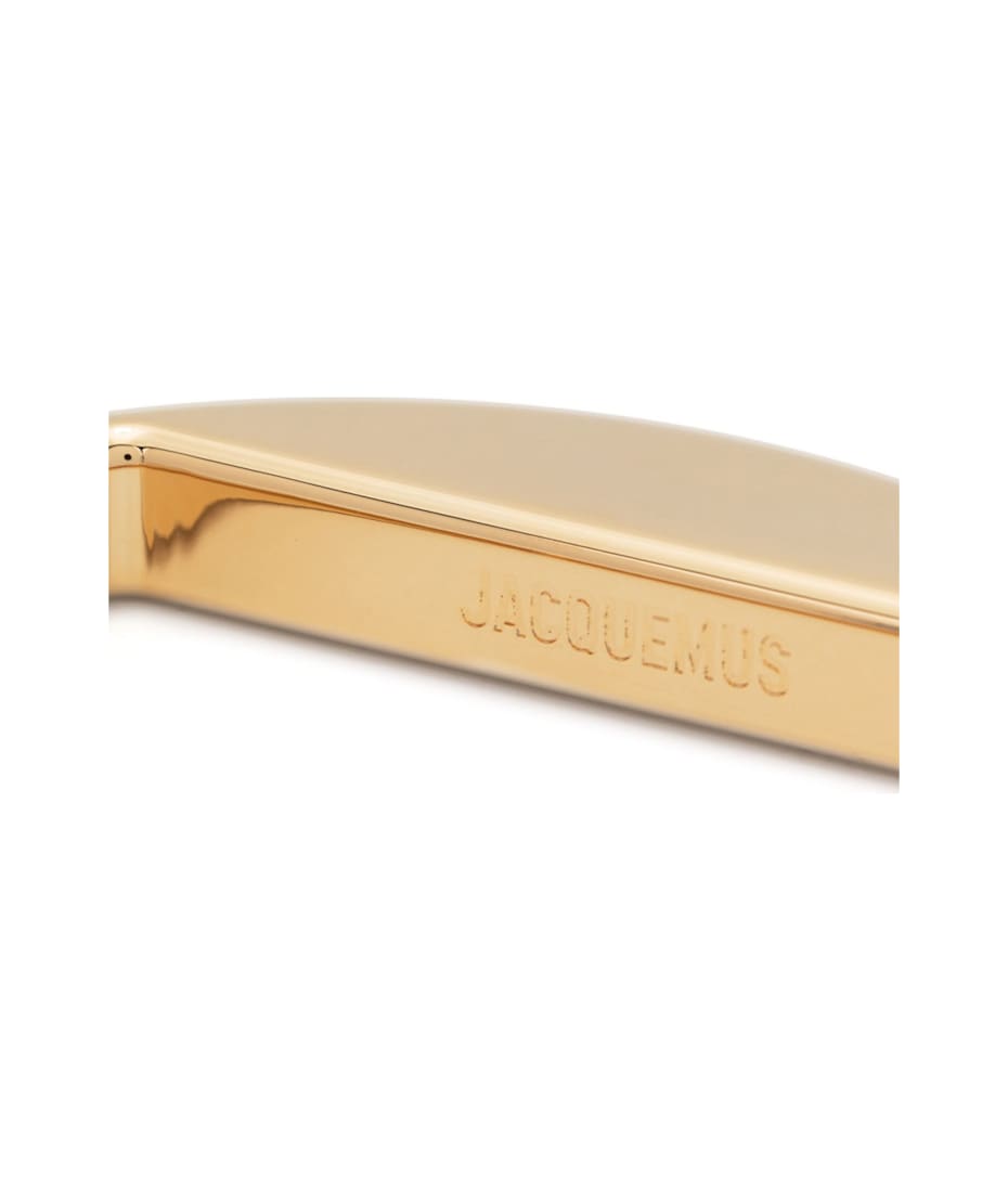 Jacquemus Logo Detail Round Bracelet | italist