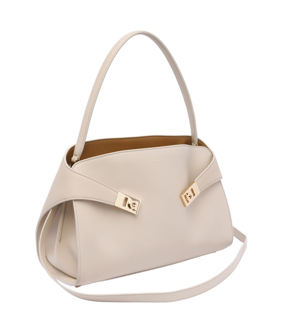 【関税・送料込み】FERRAGAMO SHOULDER BAGS Ferragamo Double Gancio Shoulder Bag | Neiman Marcus