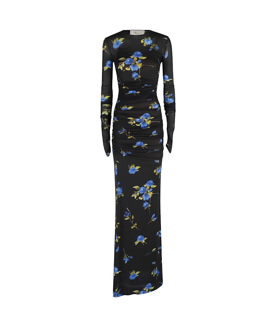 knee length night dress MNM COUTURE M1033 Knee-length Semi Formal Dress Royal Blue / 12 main image 0