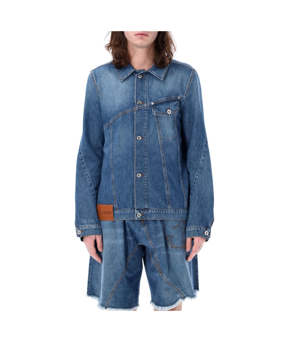 J.W. Anderson Twisted Denim Jacket | italist