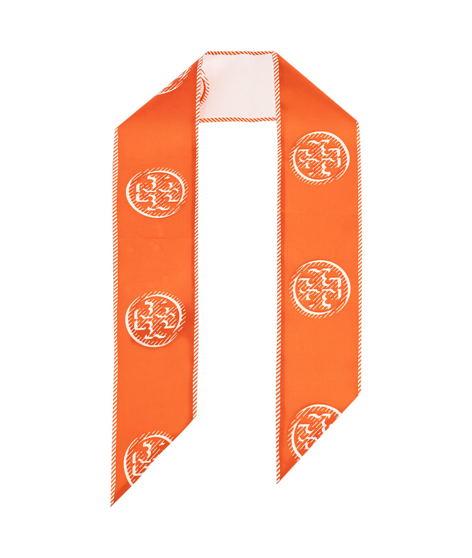 ファッション雑貨・小物その他 Tory Burch Medallion Logo Ribbon Silk Tie Tory Burch Medallion Logo Ribbon Silk Tie | italist, ALWAYS