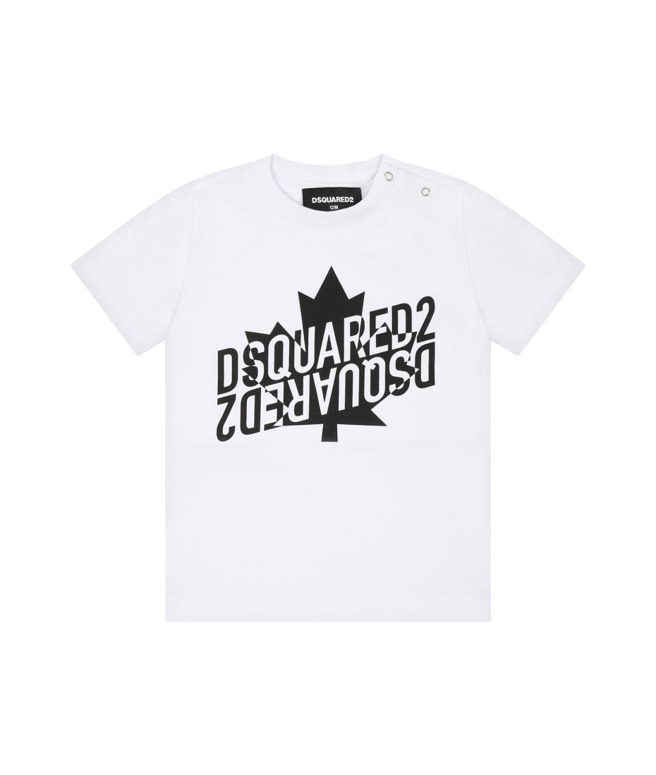 Dsquared2 boy's T-shirt in cotton Black