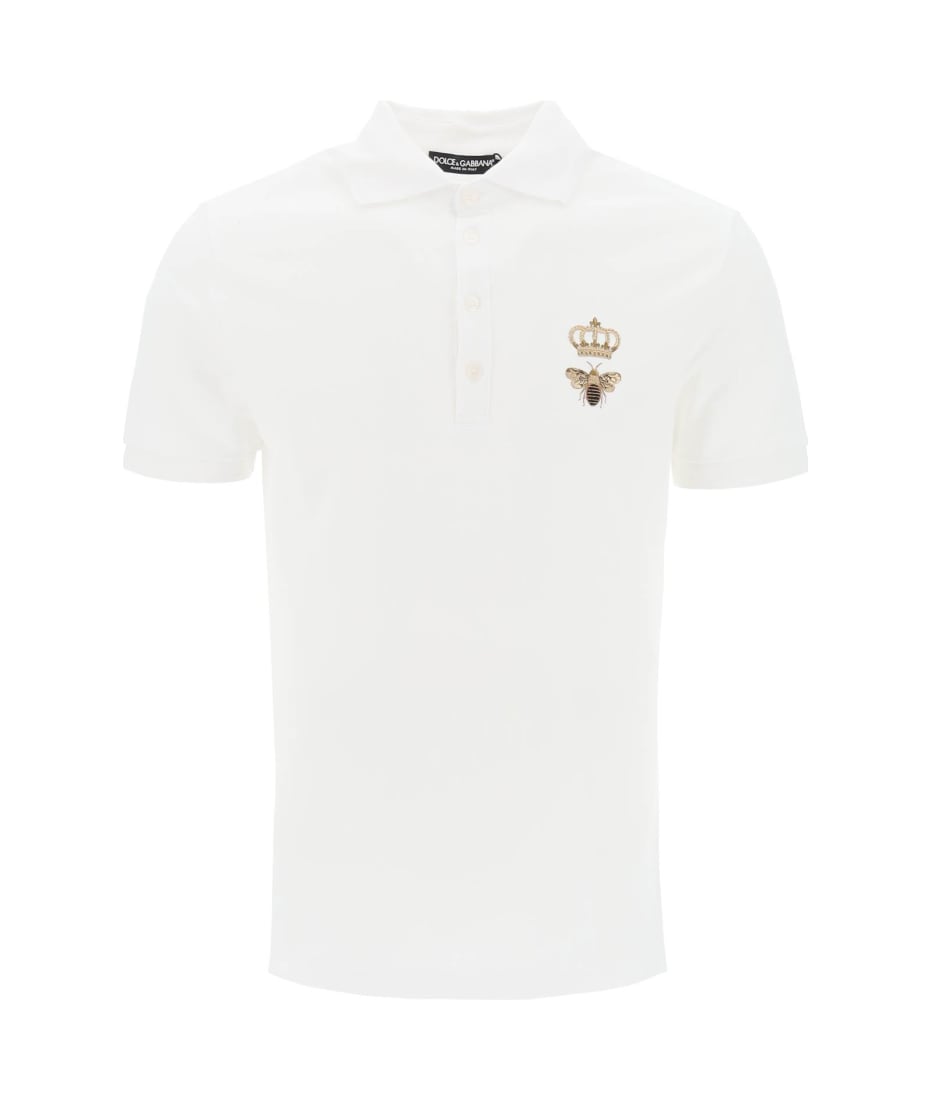 Dolce & Gabbana Cotton Pique Polo Shirt | italist