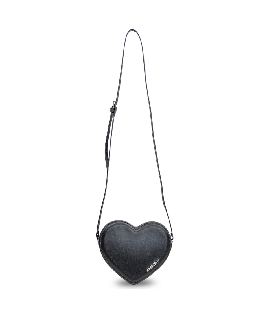 AMBUSH Heart Crossbody Leather Bag - Farfetch