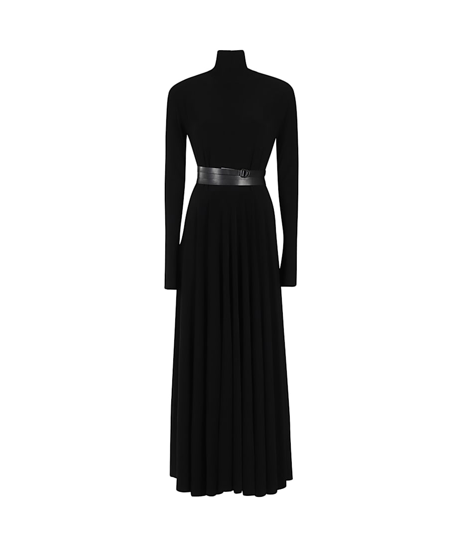 green emerald velvet dress Norma Kamali Dresses Black
