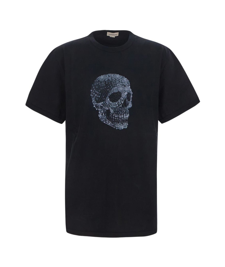 Alexander McQueen Skull Print T-shirt Black