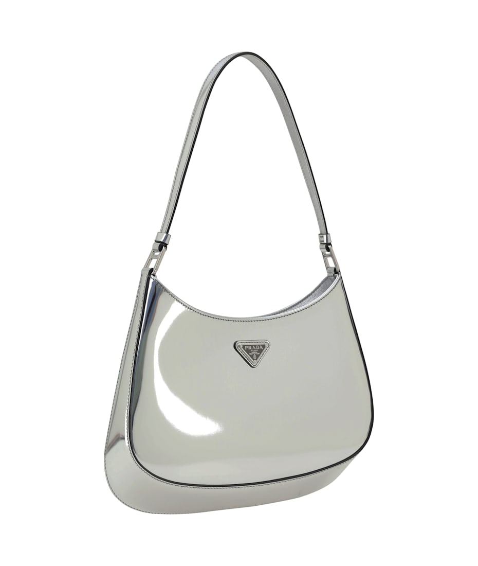 Patented Leather Shoulder Bag