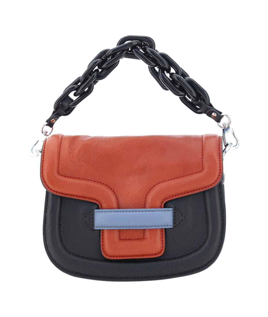 ◆Pierre Hardy◆Two-tone Alphaville レザー ハンドバッグ◆ ◇Pierre Hardy◇Two-tone Alphaville レザー ハンドバッグ