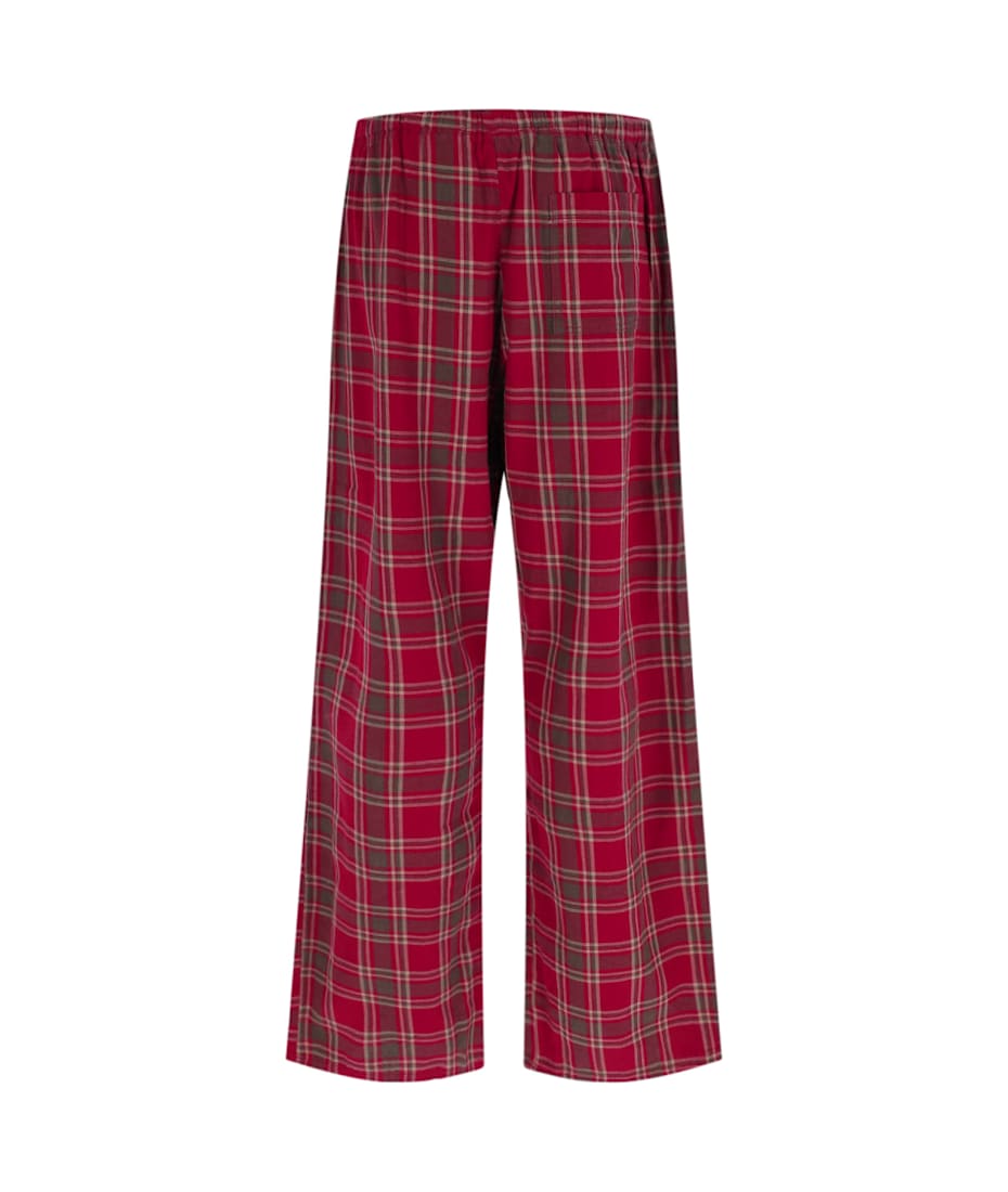 'pajama' Plaid Pants