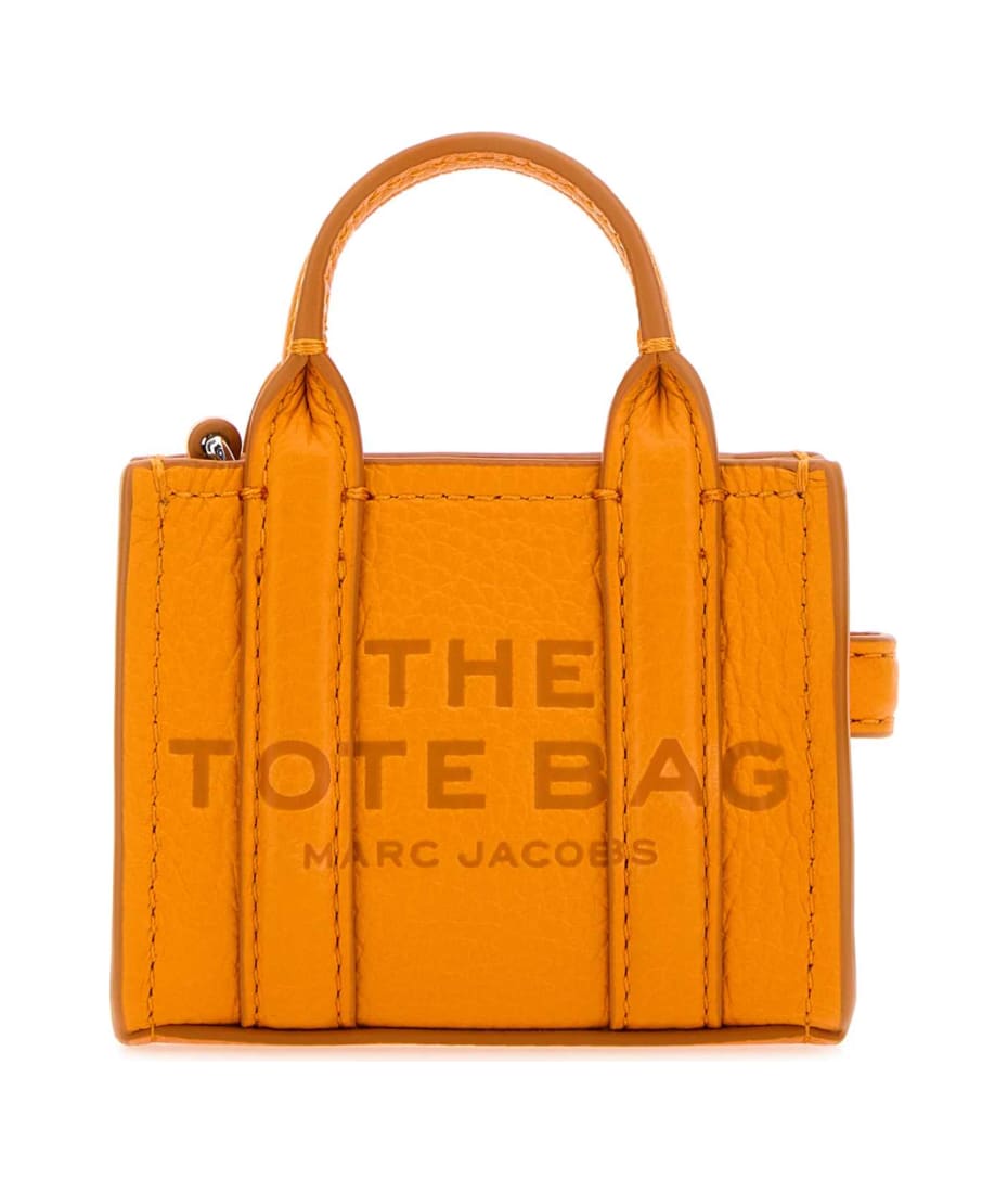 Marc Jacobs Orange Leather Nano Tote Bag Charm | italist, ALWAYS