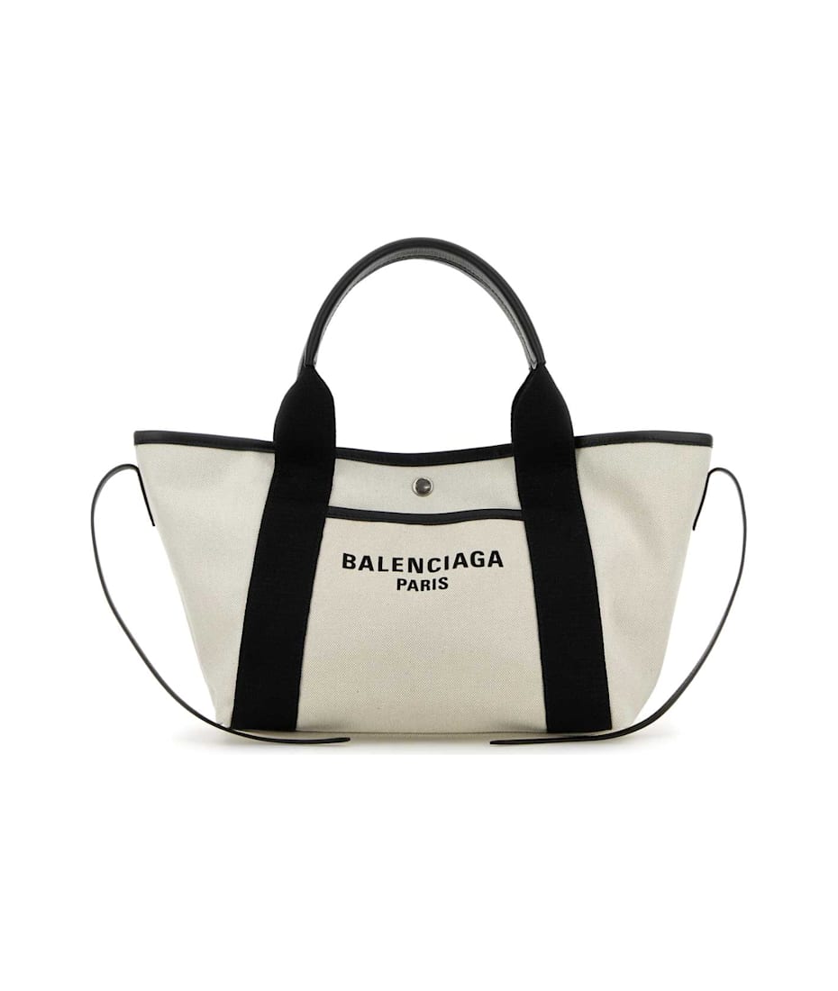 トートバッグ Balenciaga Sand Canvas Small Biarritz Shopping Bag Balenciaga Biarritz Shopping Bag | italist