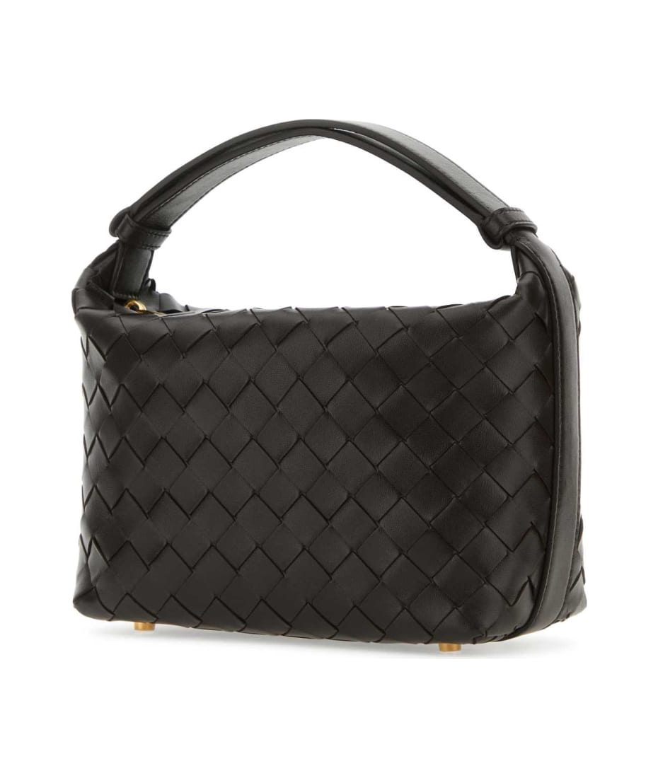 Dark Brown Nappa Leather Mini Wallace Handbag