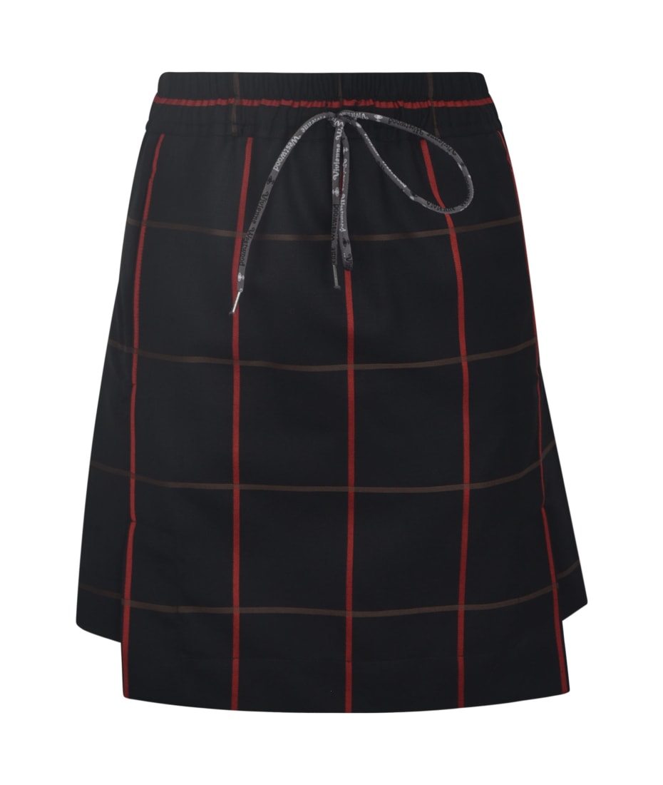 Vivienne Westwood Check Pleated Skirt | italist Vivienne Westwood Check Pleated Skirt | italist